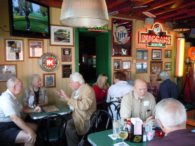 Lunch at Duggans.