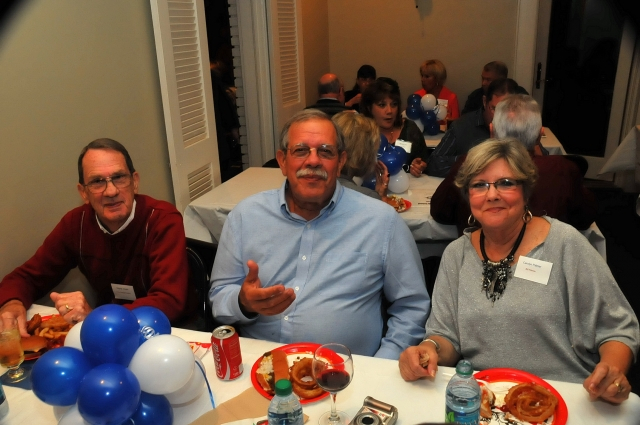 Wayne Covert, Bill and Carolyn Palmer