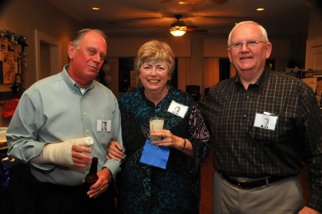 Mike Giddins, Sandra Peyton and Bill Mobley