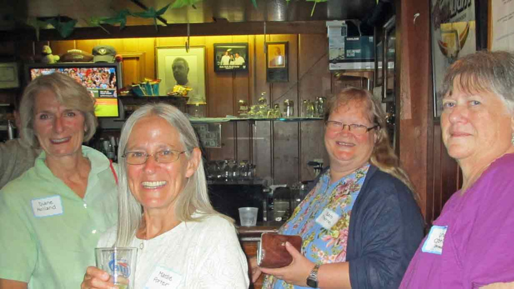 Diane Holland, Mardie Porter, Barb Thorne, and Linda Castle