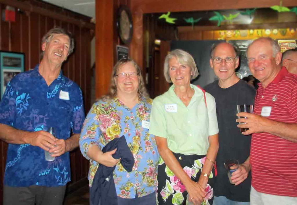 Dave Jefferson, Barb Thorne, Diane Holland,  Dave Lynch, and Casey Nickerson