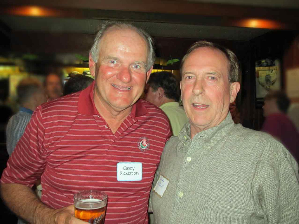 Casey Nickerson and Sandy McGill