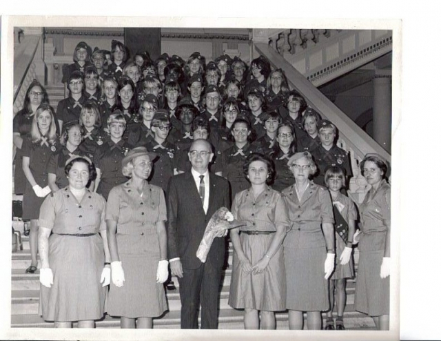 Girl Scout event with Lester Maddox