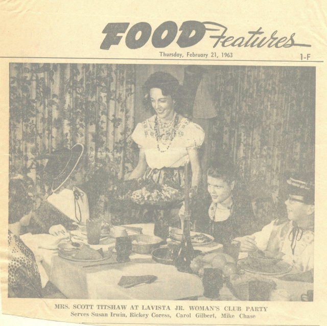 1963 LaVista Womens Club Spanish Night