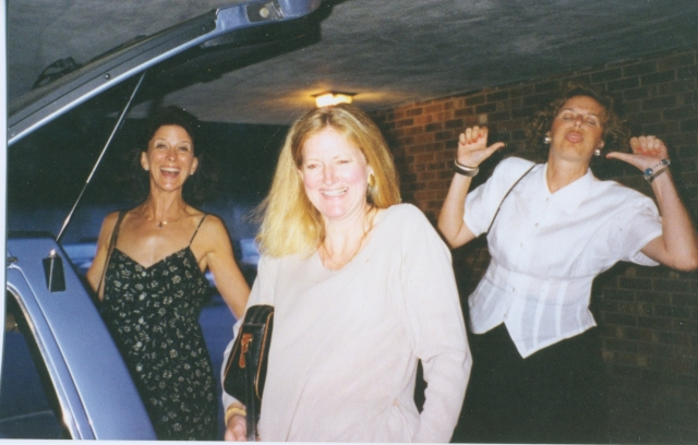 25th Reunion: Janet Martin, Grace and Jenny doing who knows what???