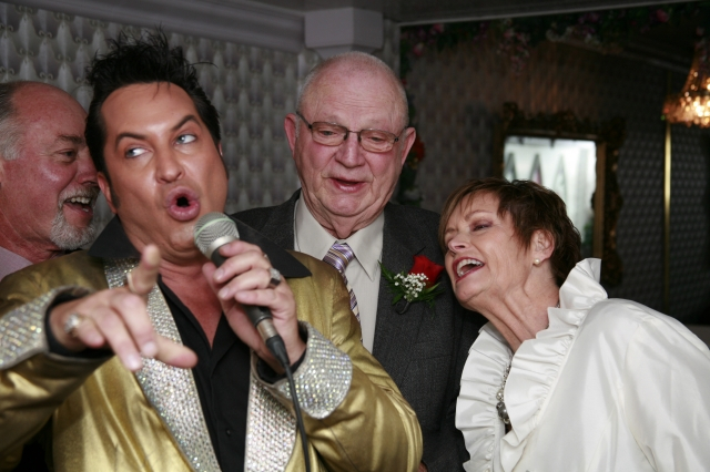 Val and Marshall get married.