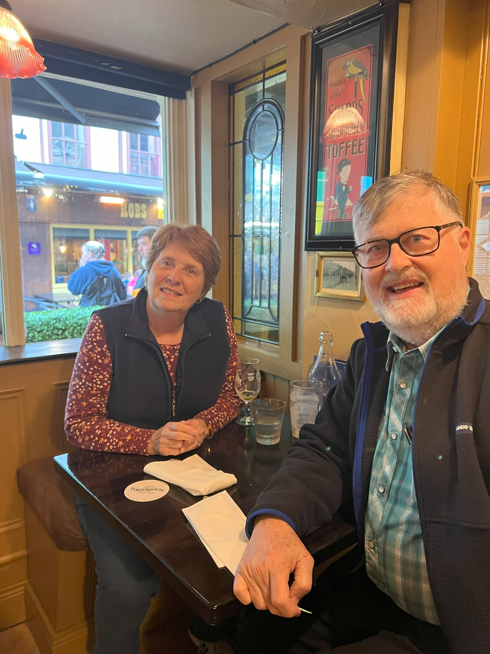 Bill & Melanie Long in Dublin Ireland August 2024