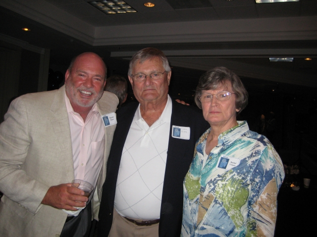 David Dyer, Coach Hixon, and Rachel Counts (they just forgot to smile!)