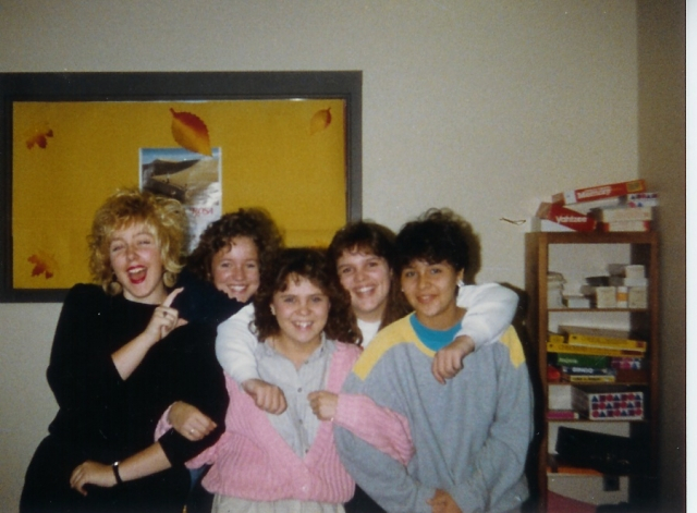 Sandy, Michelle, Tammy, Joleen & Neiffe- Spanish 5, Senior year