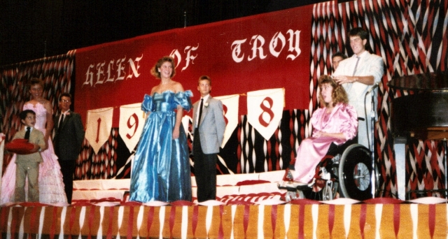 Our Helen Of Troy, Sheri Erickson, is crowned!