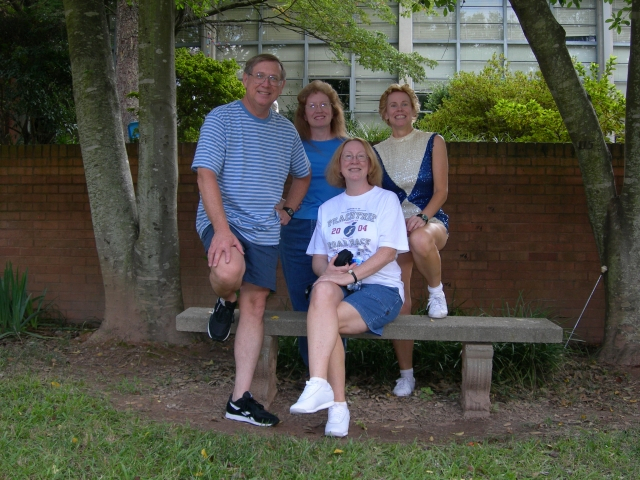 The McCorvey Family of Barons
(Left to right: John 65, Jennie M. Fleming 72, Gail 73, Seated: Diane 68.)