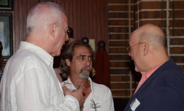 Gary Diamond(central)Stuart Paster and Buddy Cohen