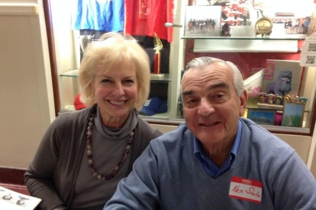Marilyn (Bart) Scola and husband Ken.