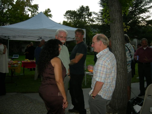 Debbie Rogers, Bill Tucker, Don Bishop, and Robbie Genest