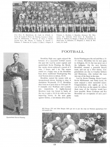 Varsity Football Team