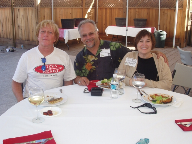 Ed Burwick, Ron Kooyman and JoAnn McBride Kooyman