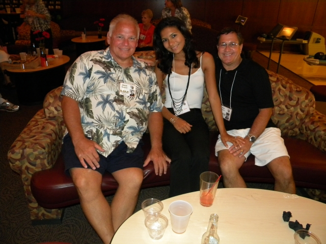 Steve Howard, Ron & Gisele Siders