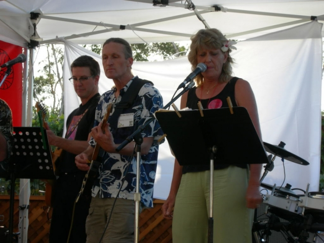 Kim Keesling and the boys