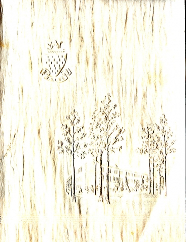Commencement invitation cover - 1960