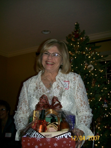 Connie picks her Secret Santa gift to be later taken from her!