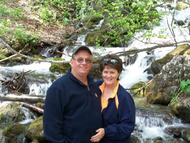Barb and Herb Schoonover in Alaska 2006
