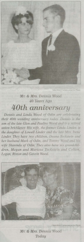 Dennis & Linda (Linder) Wood