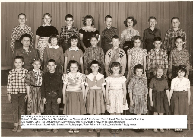 Kell Grade School, grade 3