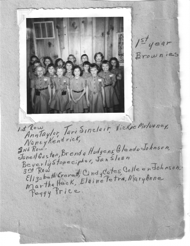 1st year Brownies