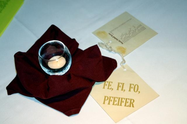 And more table decor