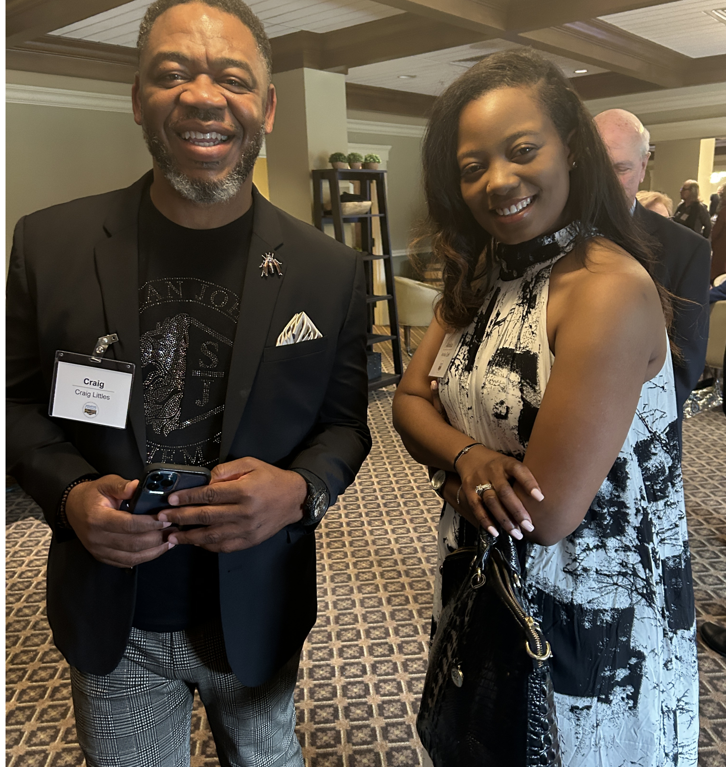 2023 Hall of Fame Awards Dinner: Memphis Catholic Hall of Fame Inductees Telise Ezell-Turner family and friends