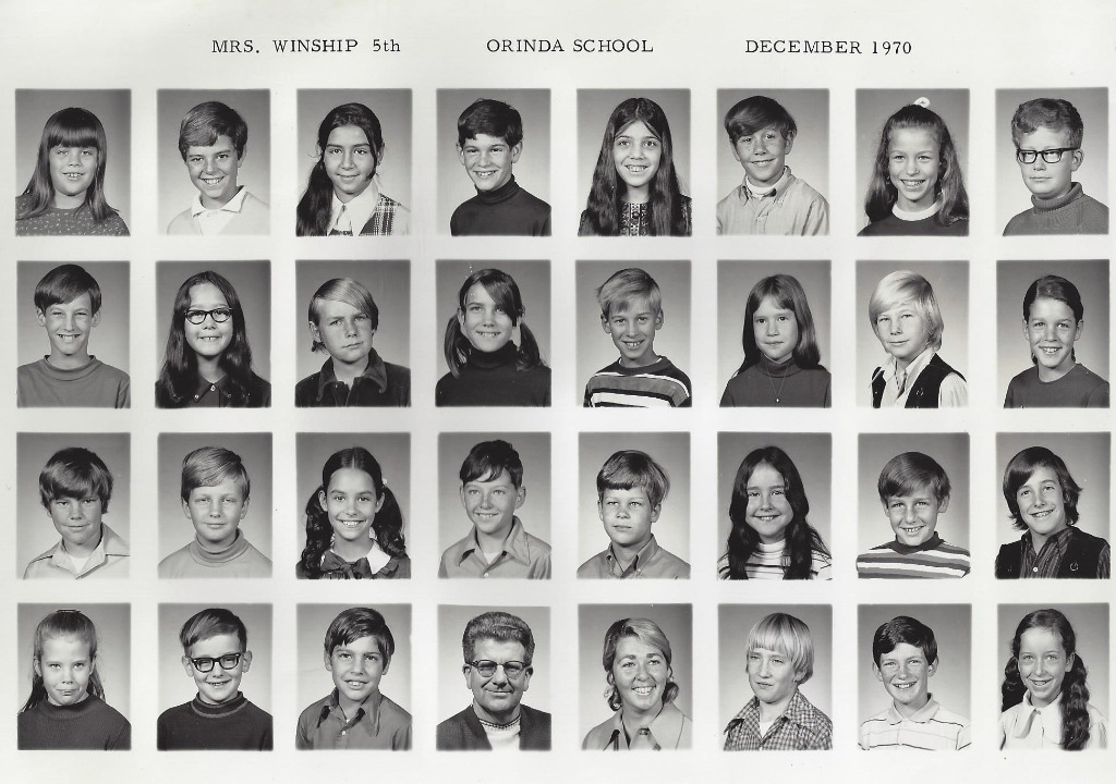 Orinda Elementary 5th Grade Mrs. Winship