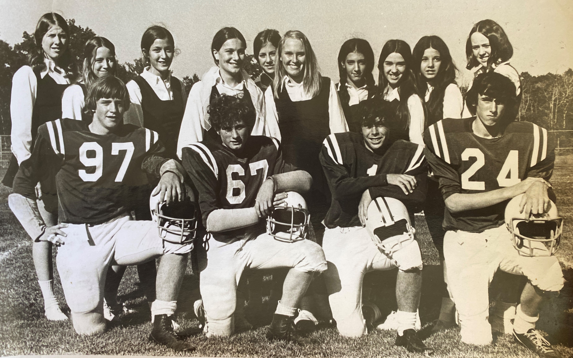 1971 - Freshman Football Cheerleaders