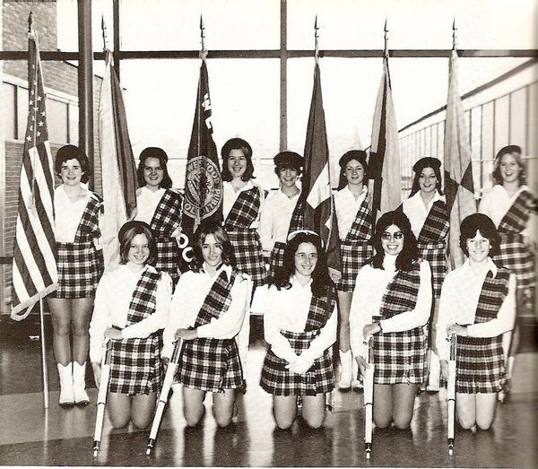 WHS Color Guard - 1973-74-25