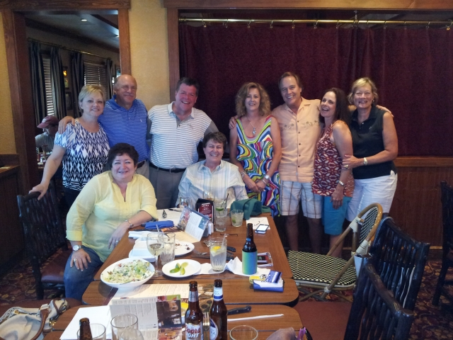 AHS reunion committee...sort of...hard at work...