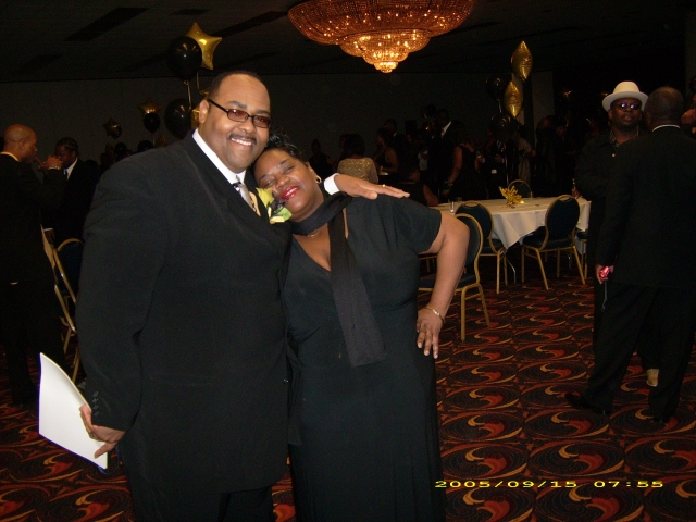 Terry Matthews and Valerie Boxley
