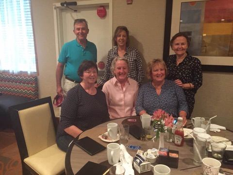 Lorraine Chevalier Rieck, Creel Cutler Mc Cormack, Betsy Howell Hampton, Creighton Drury, Barbara Geddes Loh, Lynnie Lynch Mathias
