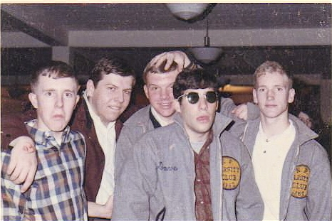 Victory Dance 1966: Jack Broomall, Gary Walls, Tim Shively, Dave Coyle, and Bart McLaughlin