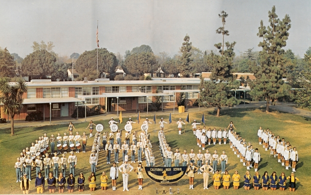 Band and Drill Team 1971