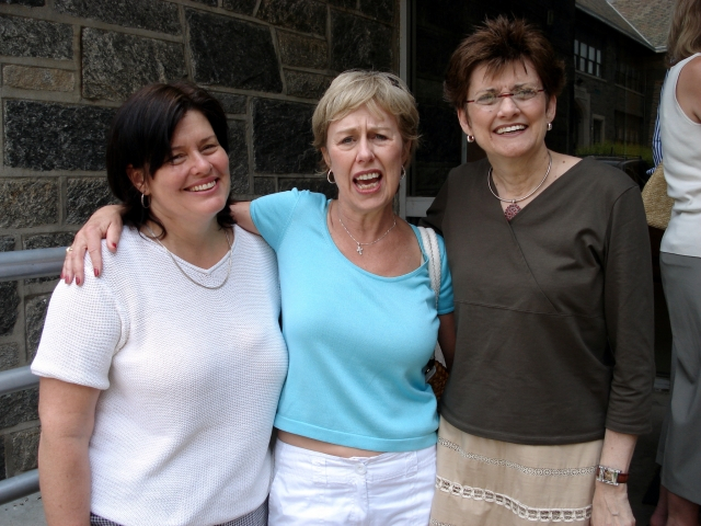 Thea Trainer Smith, Betsy Bellas Stewart, Nancy Pugh Osterhaus