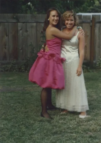 Penel and Suzi Hassenplug go to the prom