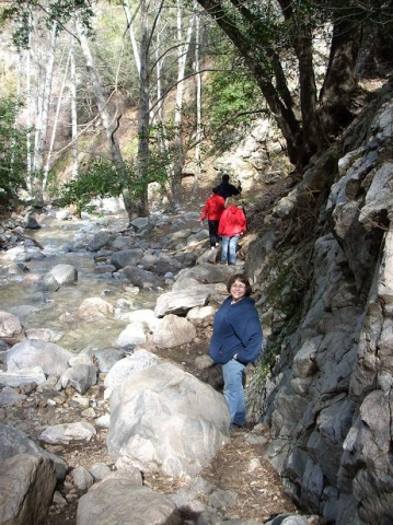 Cristy...still smiling. 