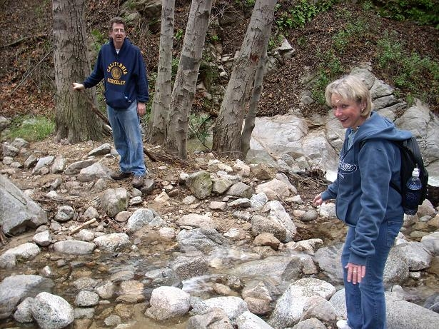 This is the first time Ida has gone hiking with me. At this point she is questioning her decision. 