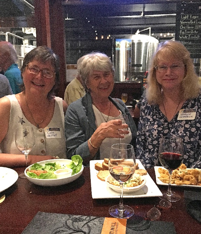 Lane DeMoll, Vicki Goodwin, Marcia Hebrank