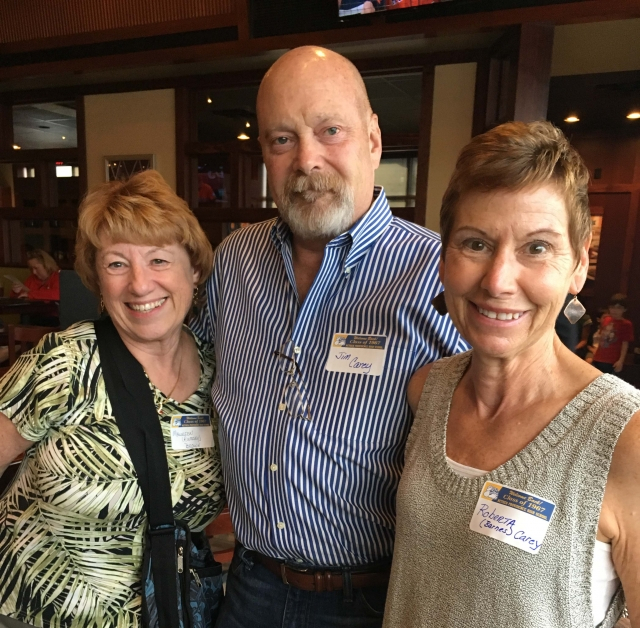 Maureen Ramsey Brown, Jim Carey, Roberta Barnes Carey