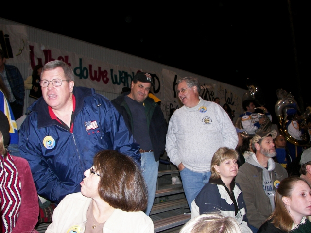 Jim Brakebill 74, John Kilcoyne 75, David Eastis 76, ??? and Cristy Estrada 74.