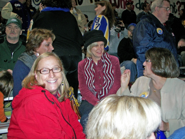 Cheryl Fine 74, Sherri Rummel 74, Joanna Dean 74, Cristy Estrada 74 and part of Wendy Arringtons head 74 - sorry Wendy!! 
