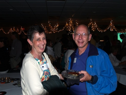 Diane Ketroser Thurlow and Steve Levin