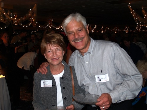 Married since the last reunion, Carol Swanson Flom and Ron Flom