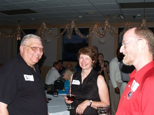 Dodds Peterson, Cathy Kennedy Paine and John Barnes