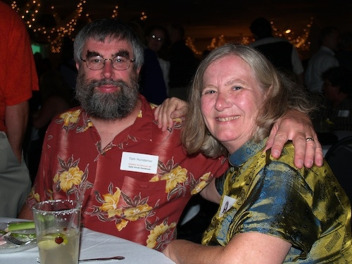 Tom and Sally Horak Hundemer. This was Sallys first reunion.